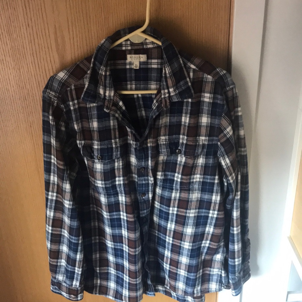 Sonoma flannel shirt. XL